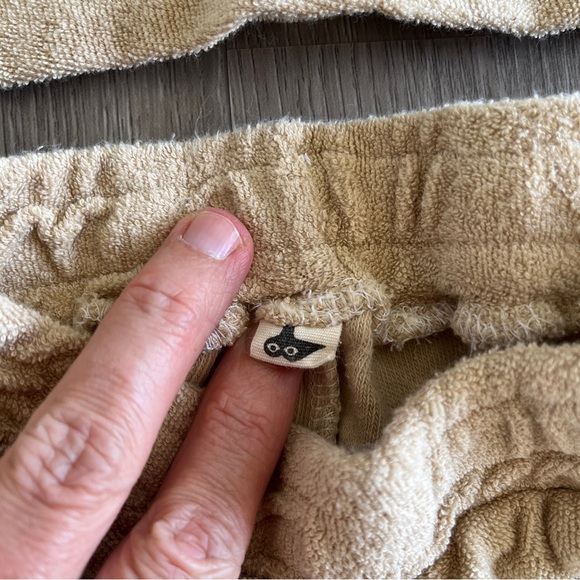 Goose | 2-piece French Terrycloth Set, shirt and shorts | Beige | Size 2T-3T - Picture 3 of 7